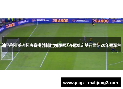 迪马利亚美洲杯决赛挑射制胜为阿根廷夺冠奠定基石终结20年冠军荒
